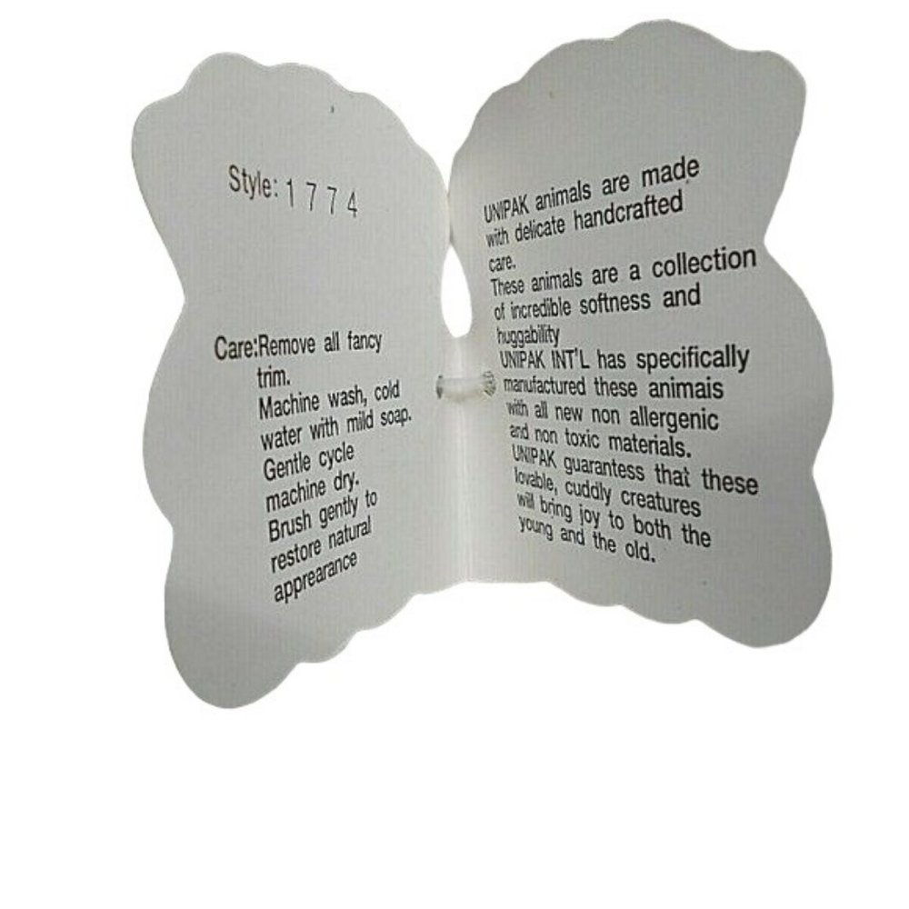 Vintage Ret. Unipak #1774 Koala Bear Grey Plush Stuffed Animal 10" w/ Hang Tag - Picture 7 of 9